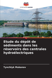 Etude du dépôt de sédiments dans les réservoirs des centrales hydroélectriques