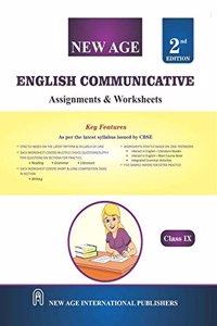 New Age English Communicative Assignments & Worksheets for Class-IX