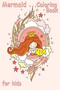 Mermaid Coloring Book for Kids