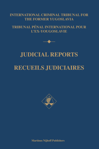 Judicial Reports / Recueils Judiciaires, 1994-1995 (2 Vols): (Volumes I and II/Tomes I Et II)