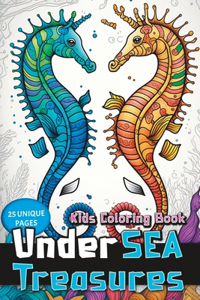 Undersea Treasures - Kids Coloring Book