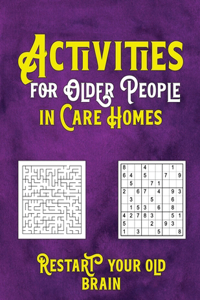 Activities for Older People in Care Homes