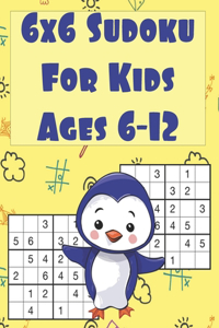 6x6 Sudoku For Kids Ages 6-12