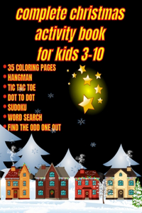 Complete Christmas Activity Book for Kids