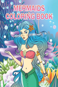 Mermaids Coloring Book
