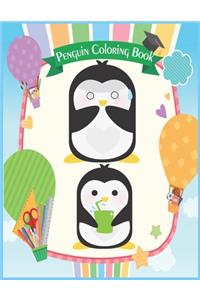 Penguin Coloring Book