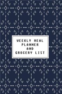 Weekly Meal Planner and Grocery List