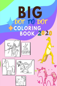 Big Coloring Book + Dot to Dot