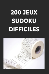 200 Jeux Soduko Difficiles