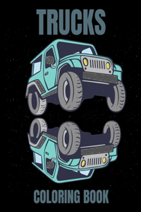 Trucks Coloring Book