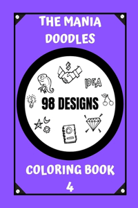 Coloring Book: The Mania Doodles