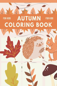 Autumn Coloring Book For Kids