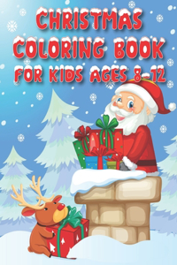 Christmas Coloring Book For Kids Ages 8-12