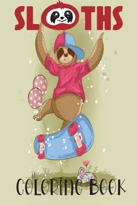 Sloths Coloring Book