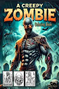 Creepy Zombie Coloring Book