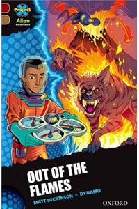 Project X Alien Adventures: Dark Red Book Band, Oxford Level 18: Out of the Flames