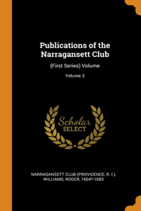 Publications of the Narragansett Club