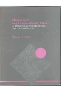 Management and Organizational Theory