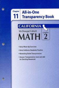 McDougal Littell Middle School Math California