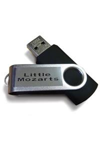 Music for Little Mozarts -- General MIDI Accompaniments on USB Flash Drive