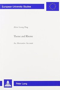 Theme and Rheme
