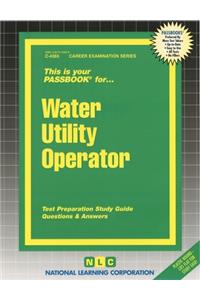 Water Utility Operator