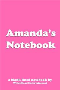 Amanda's Notebook