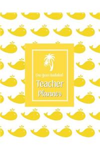 One Year Undated Teacher Planner