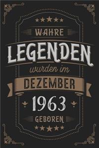 Wahre Legenden wurden im Dezember 1963 geboren