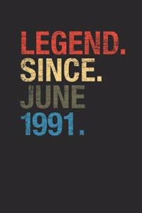 Legend Since June 1991