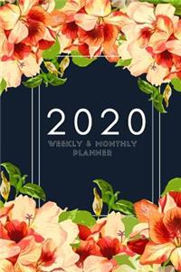 2020 Weekly & Monthly Diary