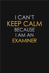 I Can't Keep Calm Because I Am An Examiner