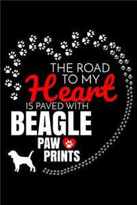 The Road To My Heart Is Paved With Beagle Paw Prints