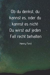 OB Du Denkst, Du Kannst Es, Oder Du Kannst Es Nicht