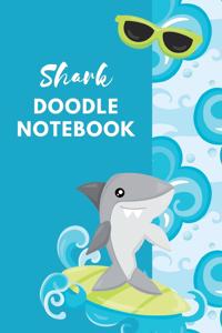 Shark Doodle Notebook