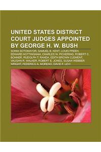 United States District Court Judges Appointed by George H. W. Bush