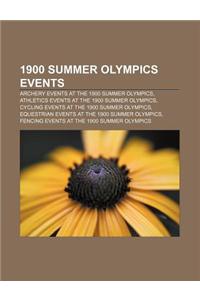 1900 Summer Olympics Events