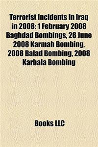 Terrorist Incidents in Iraq in 2008