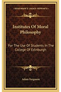 Institutes Of Moral Philosophy