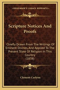 Scripture Notices And Proofs