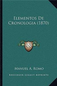 Elementos De Cronologia (1870)