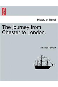 journey from Chester to London.