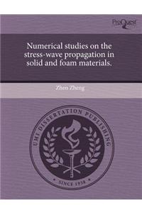 Numerical Studies on the Stress-Wave Propagation in Solid and Foam Materials