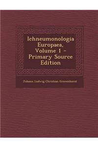 Ichneumonologia Europaea, Volume 1