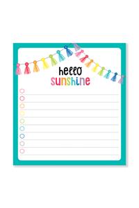 Hello Sunshine Notepad