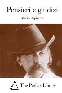 Pensieri e giudizi