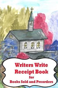Writers Write Receipt Book