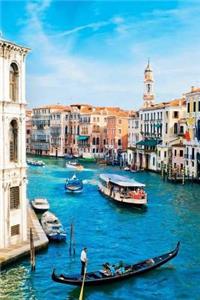 Beautiful Italy Venice City 2-14, 150 Page Lined Journal