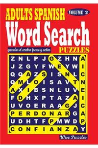Adults Spanish Word Search Puzzles, Vol. 2