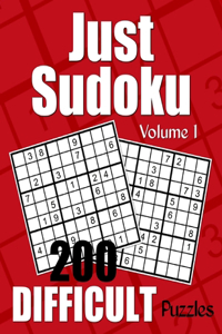 Just Sudoku Difficult Puzzles - Volume 1